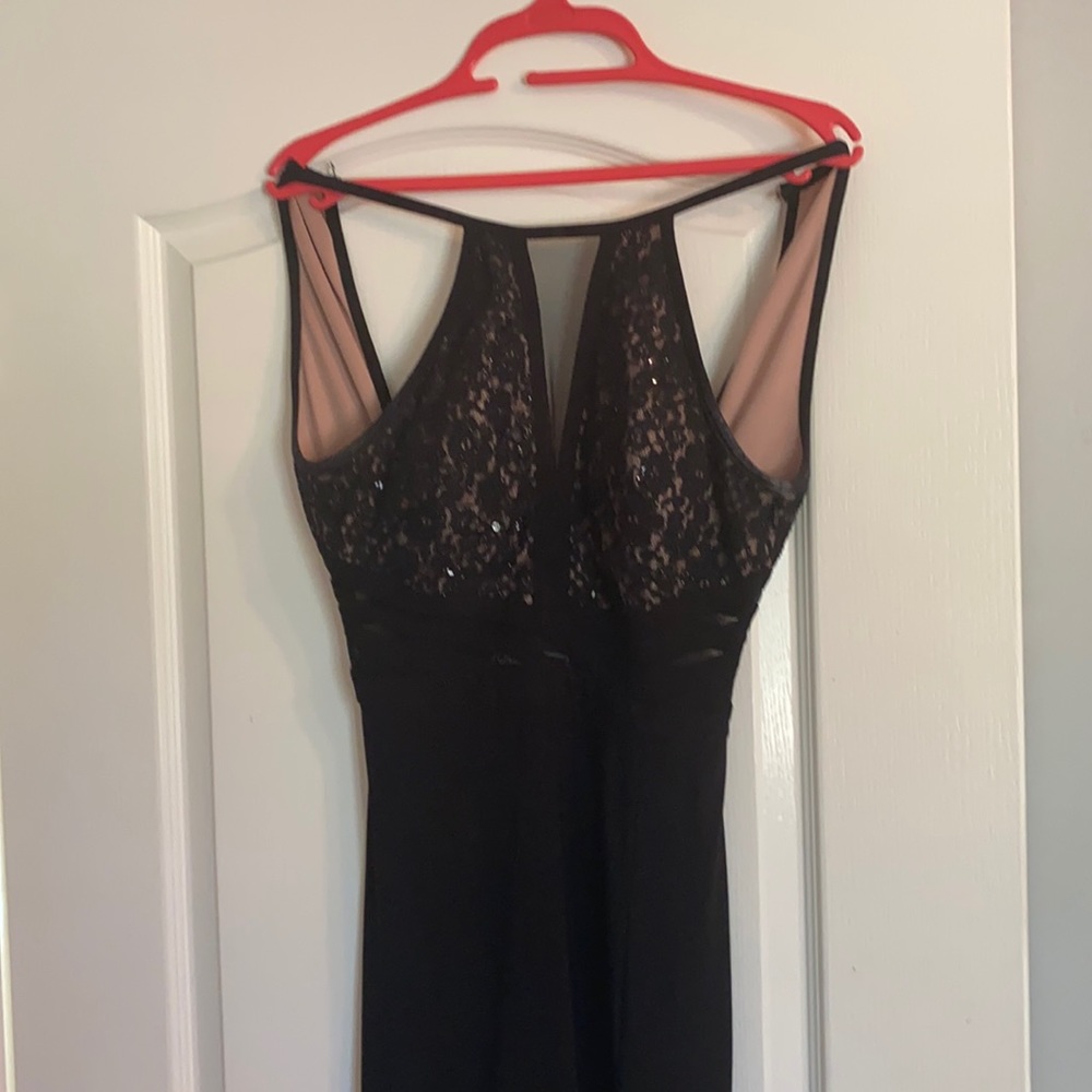 Black formal dress